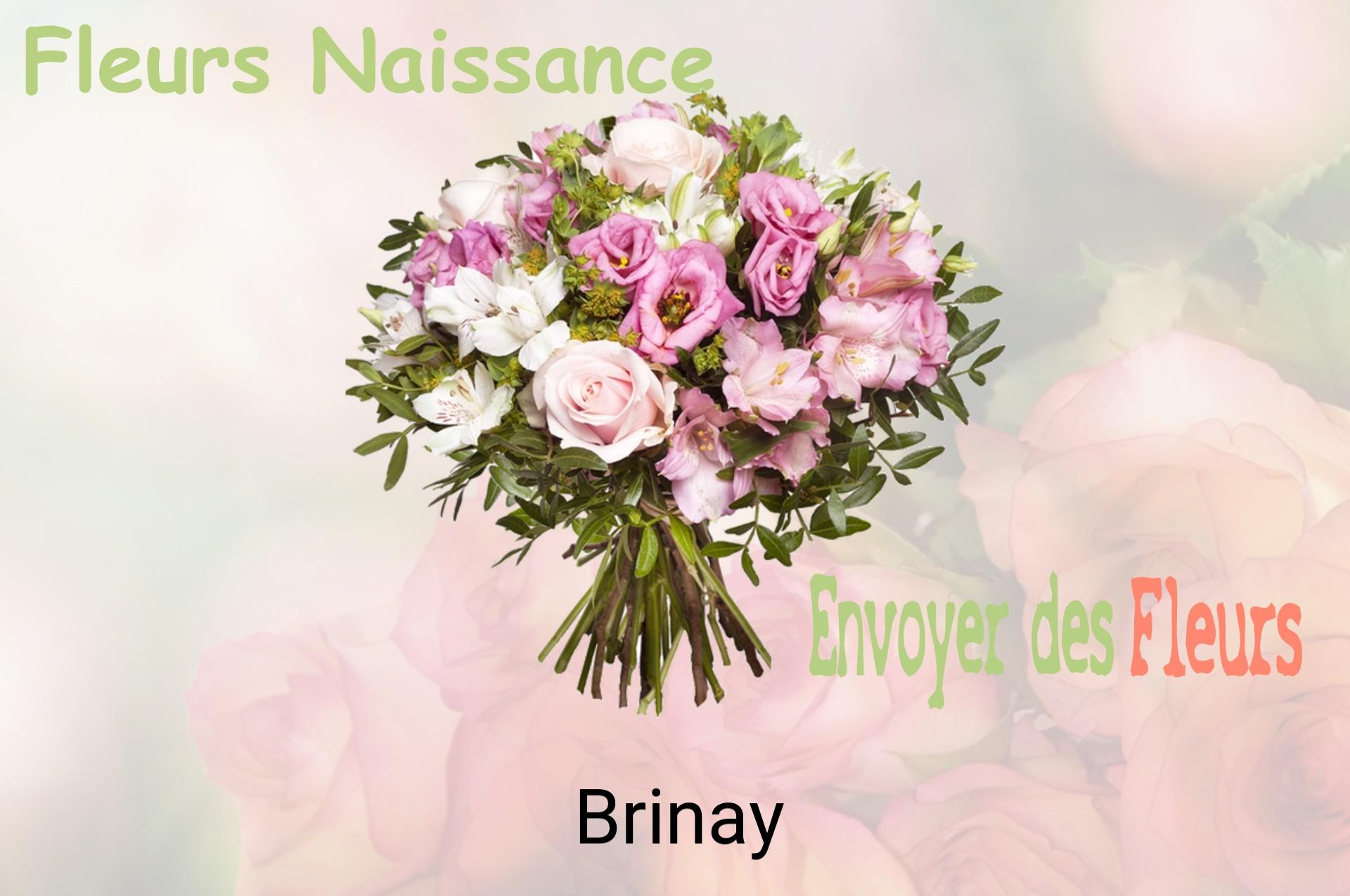 Bouquet de fleurs de naissance livré à Brinay